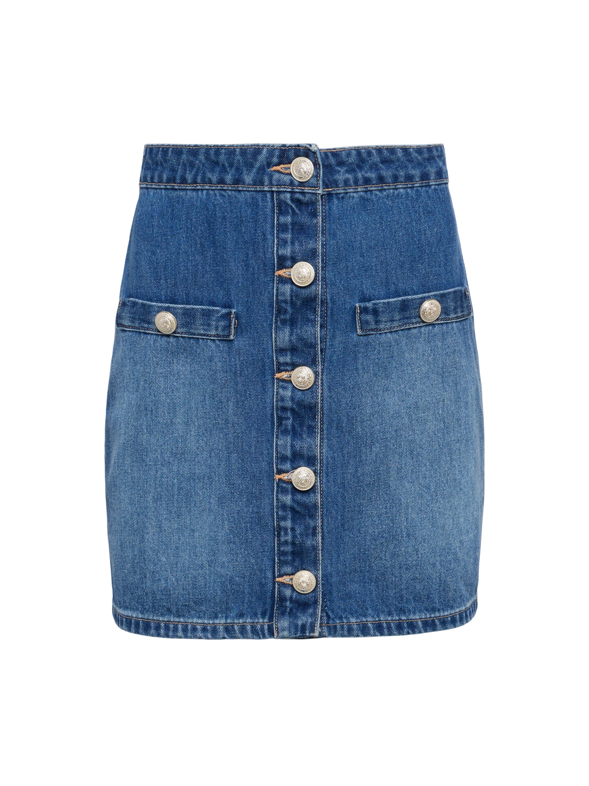 Kris Denim Mini Skirt skirt L'AGENCE   