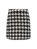 Marseille Houndstooth Mini Skirt skirt L'AGENCE Sale