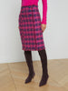 Kitty Tweed Pencil Skirt skirt L'AGENCE   