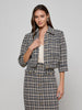 Jia Crop 3/4 SLV Jacket