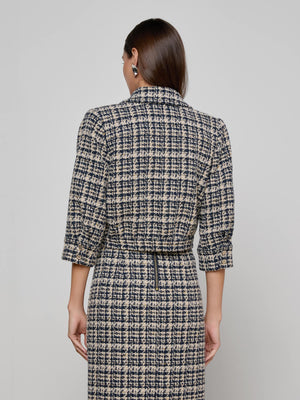 Jia Crop 3/4 SLV Jacket