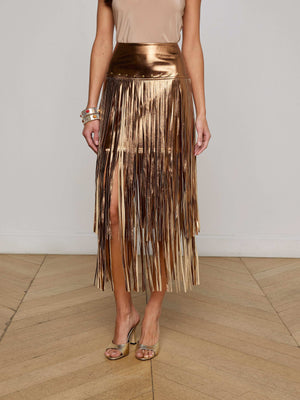 Karolina Fringe Skirt skirt L'AGENCE