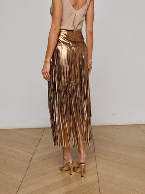 Karolina Fringe Skirt skirt L'AGENCE