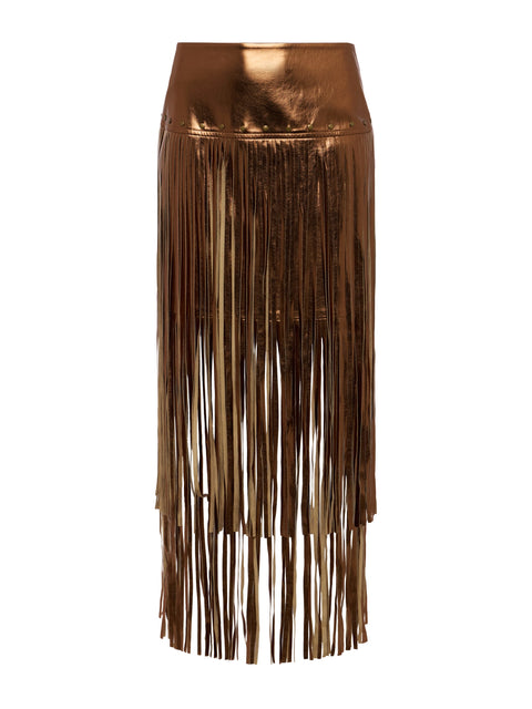 Karolina Fringe Skirt skirt L'AGENCE