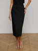Febe Tuxedo Skirt