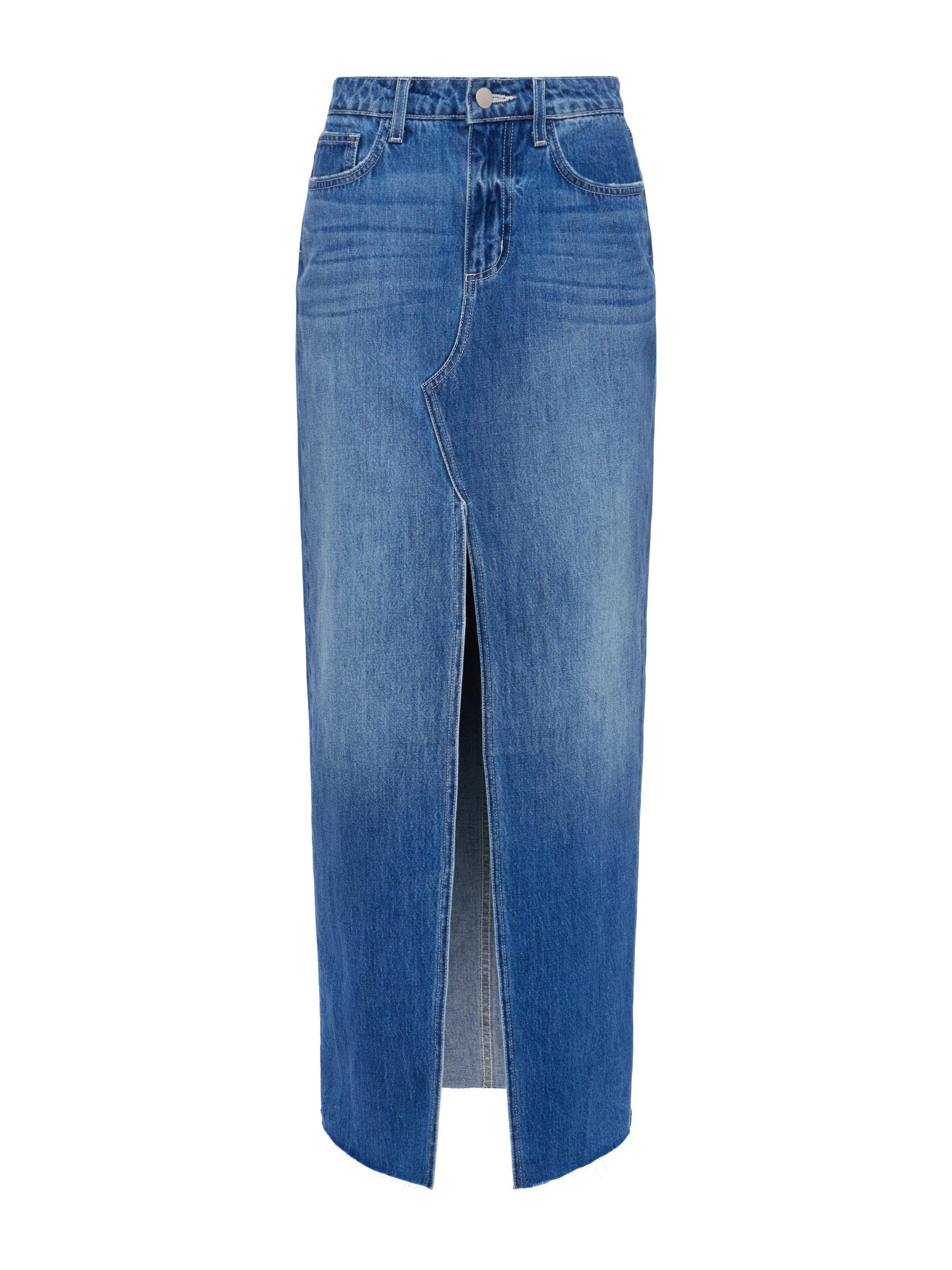 Rysa Denim Maxi Skirt