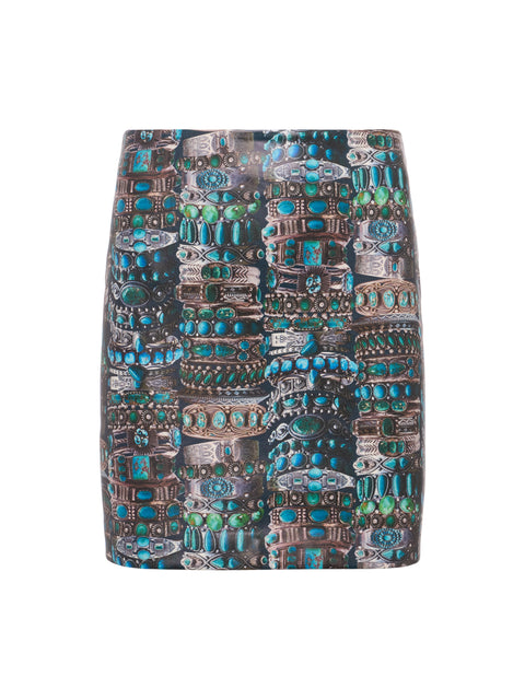 Livia Vegan Leather Mini Skirt
