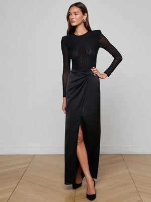 Emmarie Maxi 랩 스커트