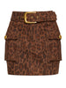 Regina Belted Mini Skirt