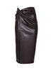 Lilou Vegan Leather Skirt