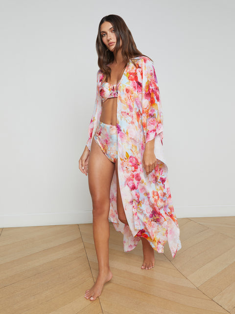 Kara Kimono Cover-Up swim L'AGENCE