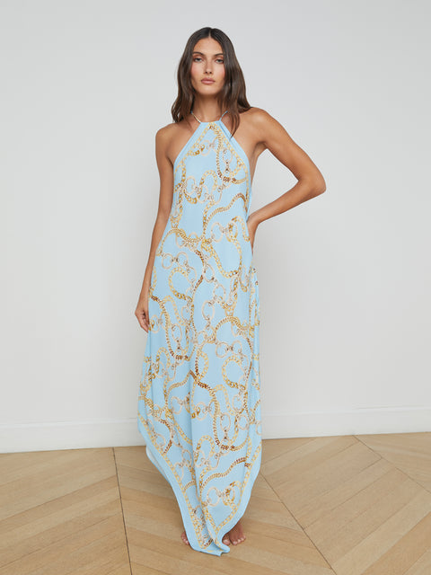 Elise Cover-Up Dress swim L'AGENCE Sale