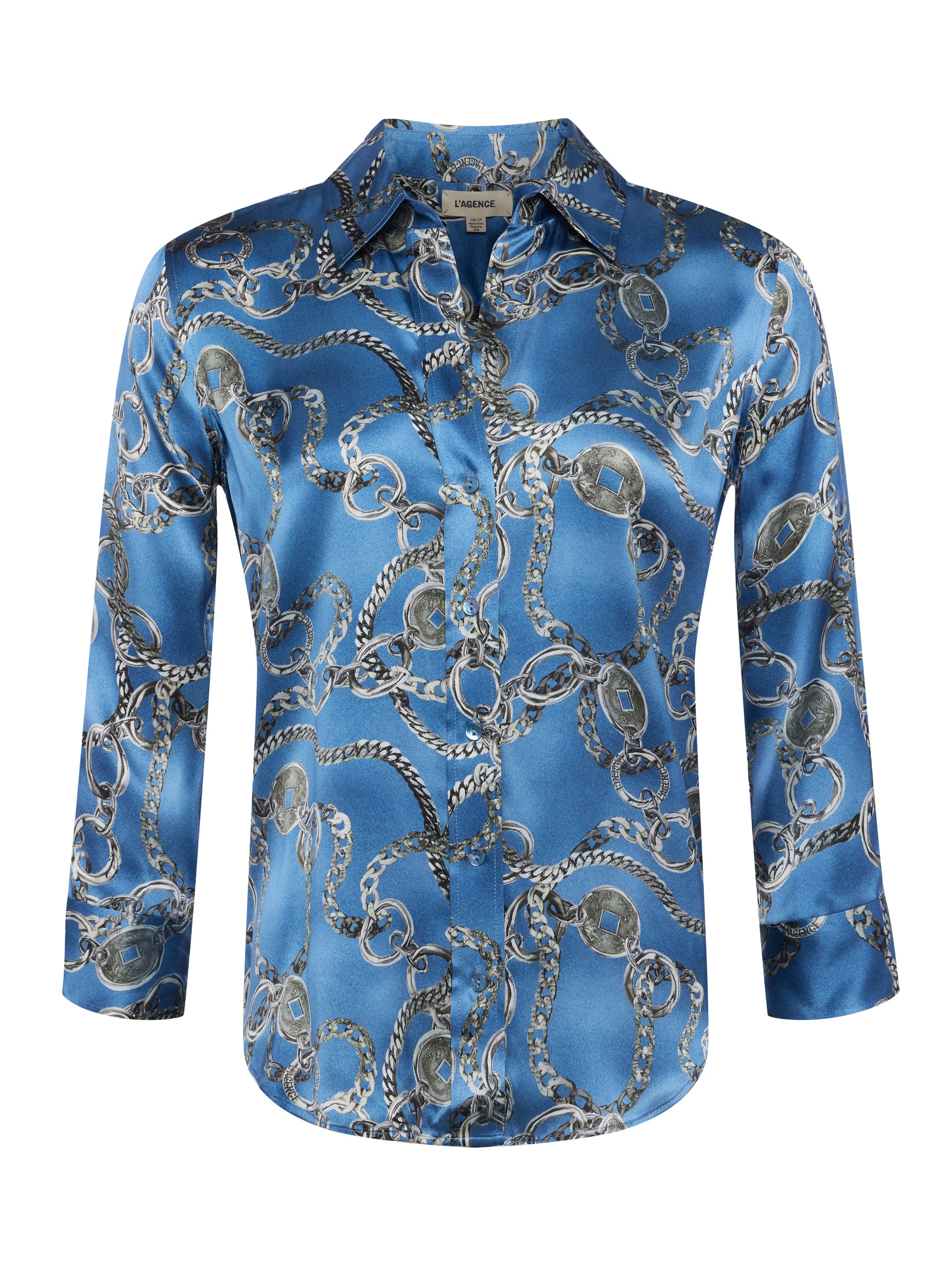 Dani Silk Blouse blouse L'AGENCE