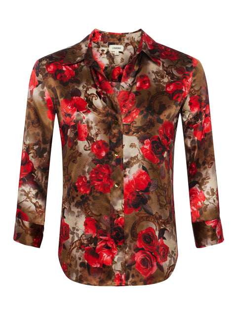 Dani Silk Blouse blouse L'AGENCE   