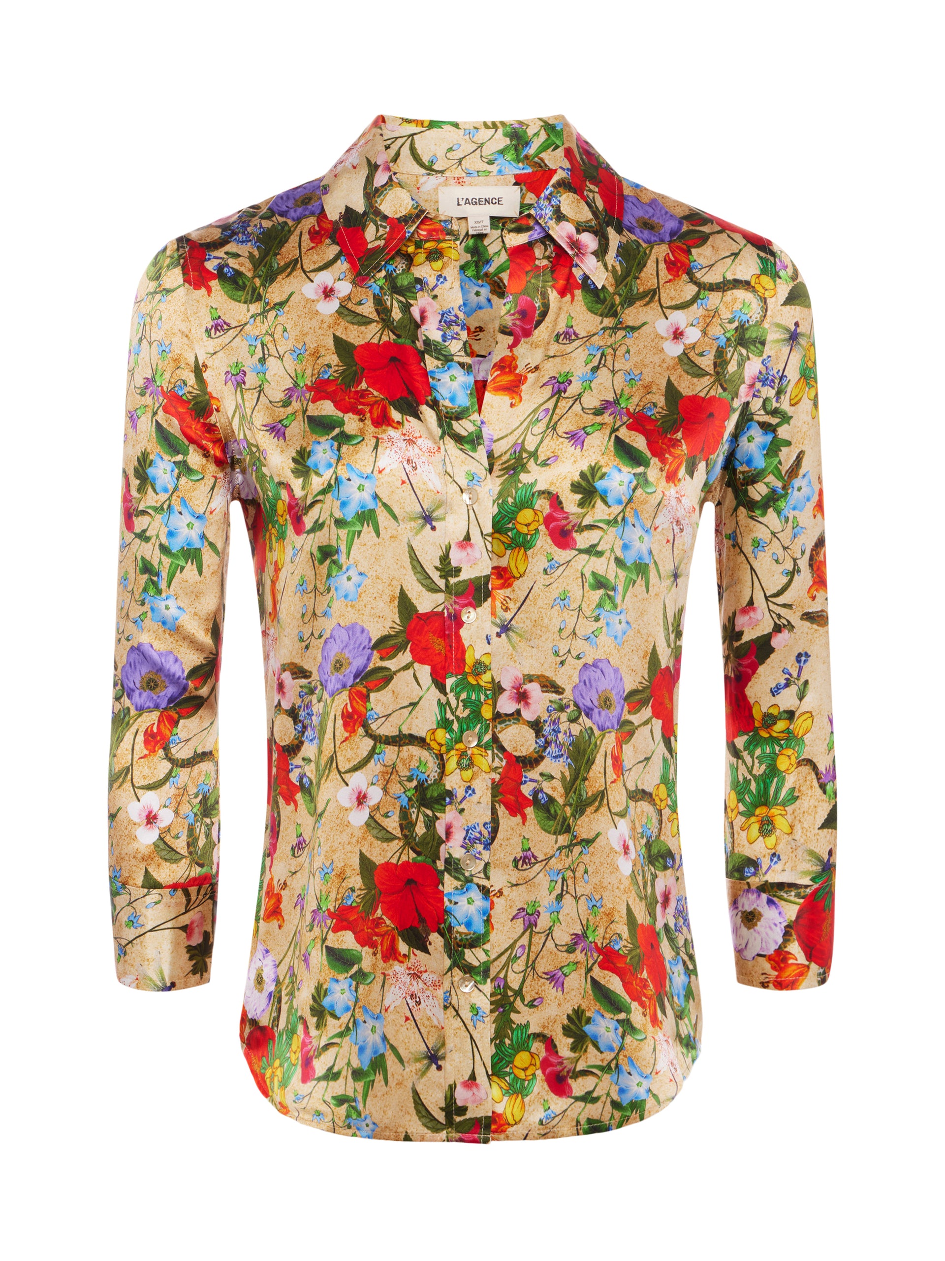 Dani Silk Blouse blouse L'AGENCE Sale   