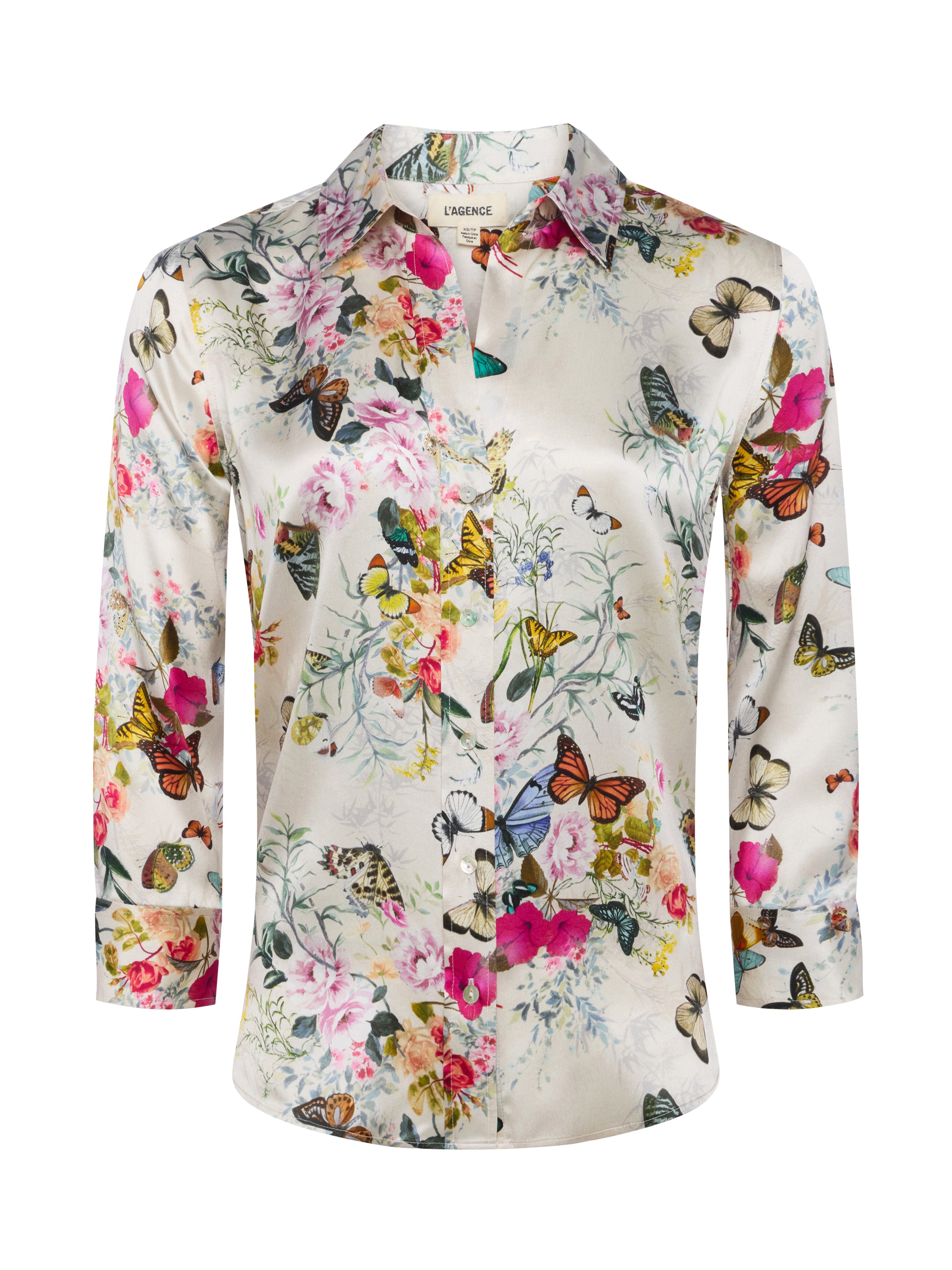 Dani Silk Blouse blouse L'AGENCE