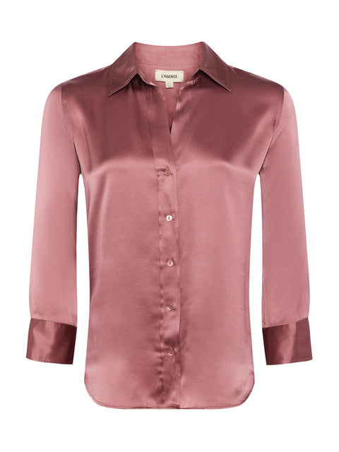 Dani Silk Blouse blouse L'AGENCE   