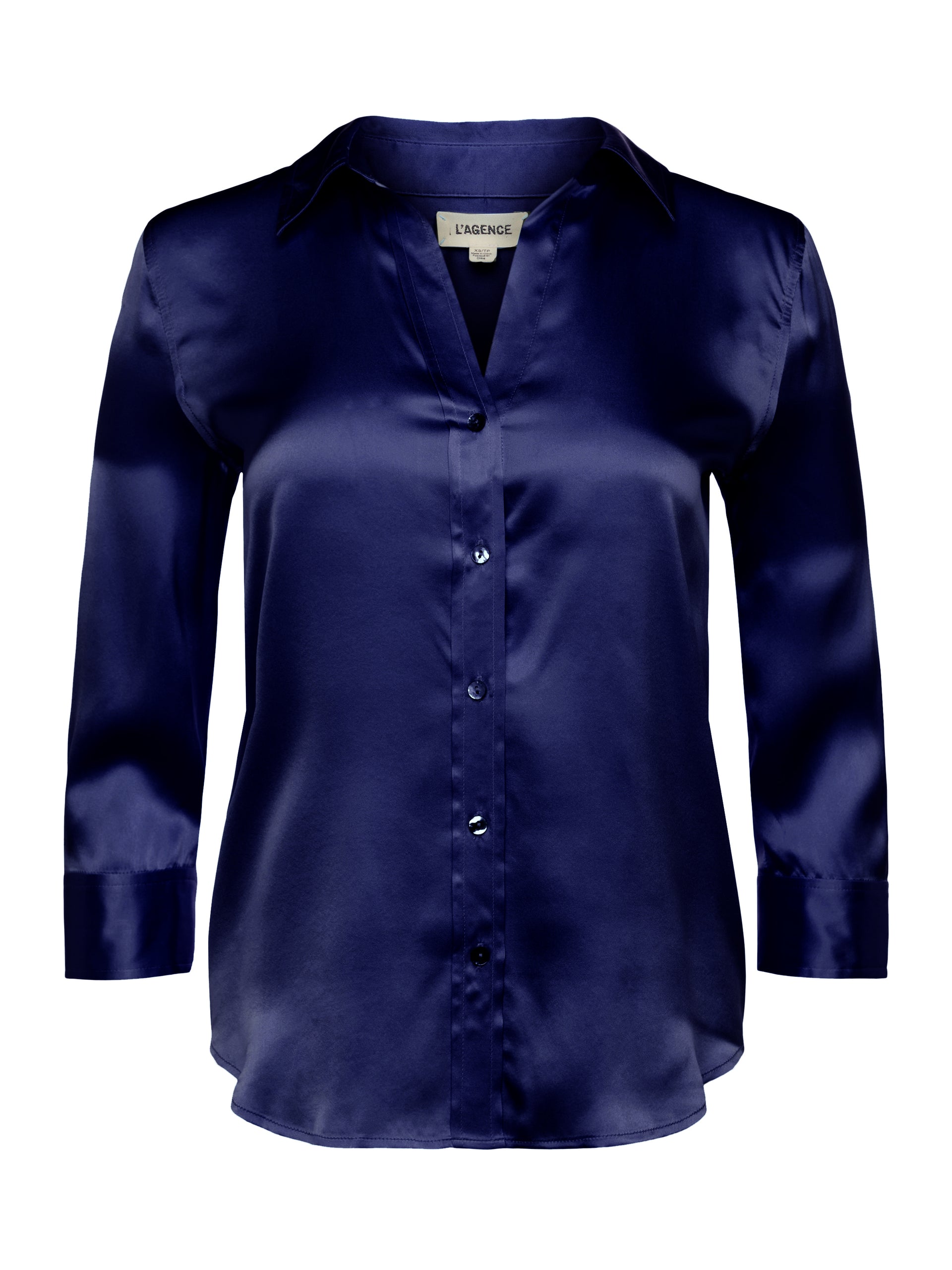 Dani Silk Blouse blouse L'AGENCE   