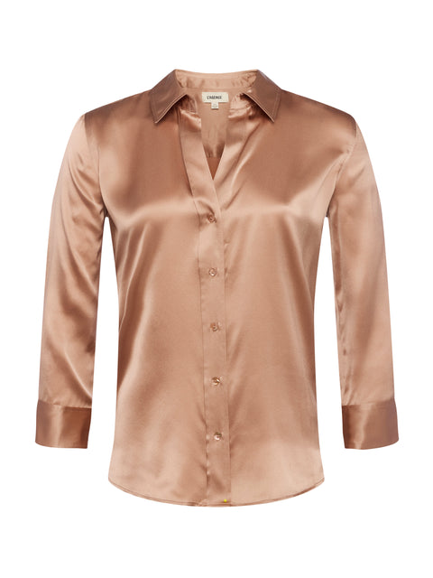 Dani Silk Blouse blouse L'AGENCE