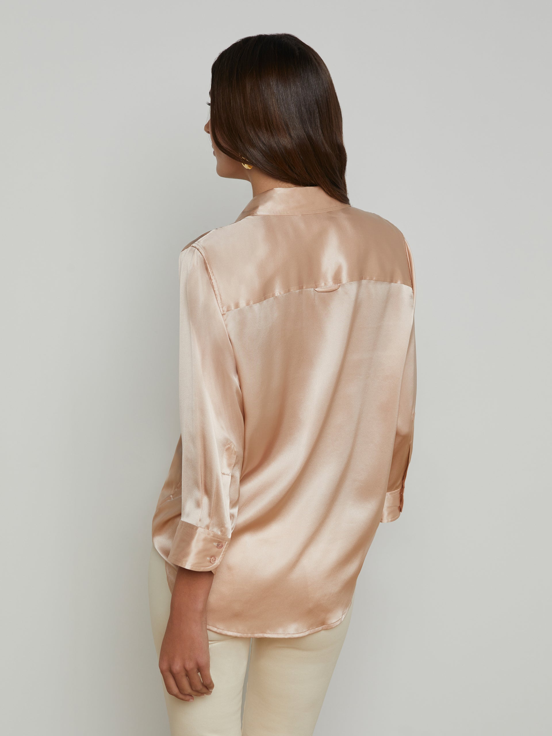 Dani Silk Blouse blouse L'AGENCE