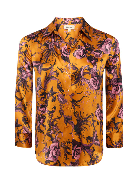 Dani Silk Blouse blouse L'AGENCE Sale