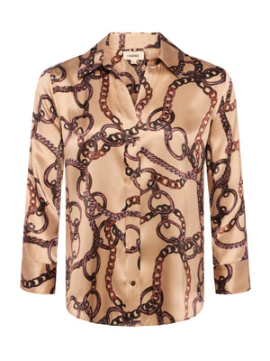 Dani Silk Blouse blouse L'AGENCE Sale