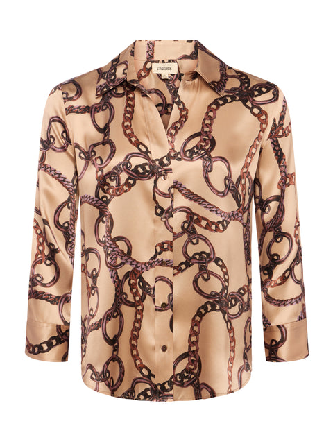 Dani Silk Blouse blouse L'AGENCE