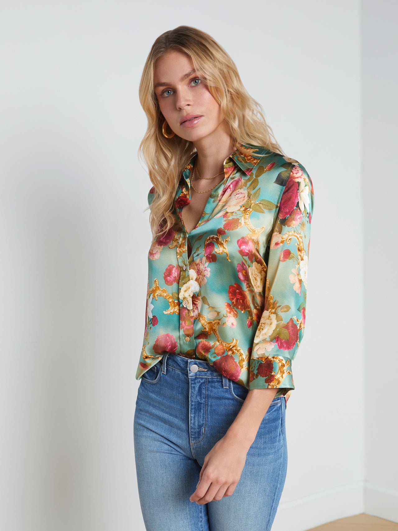 Patterned Clothing - Blouses, Tops & Dresses | L'AGENCE