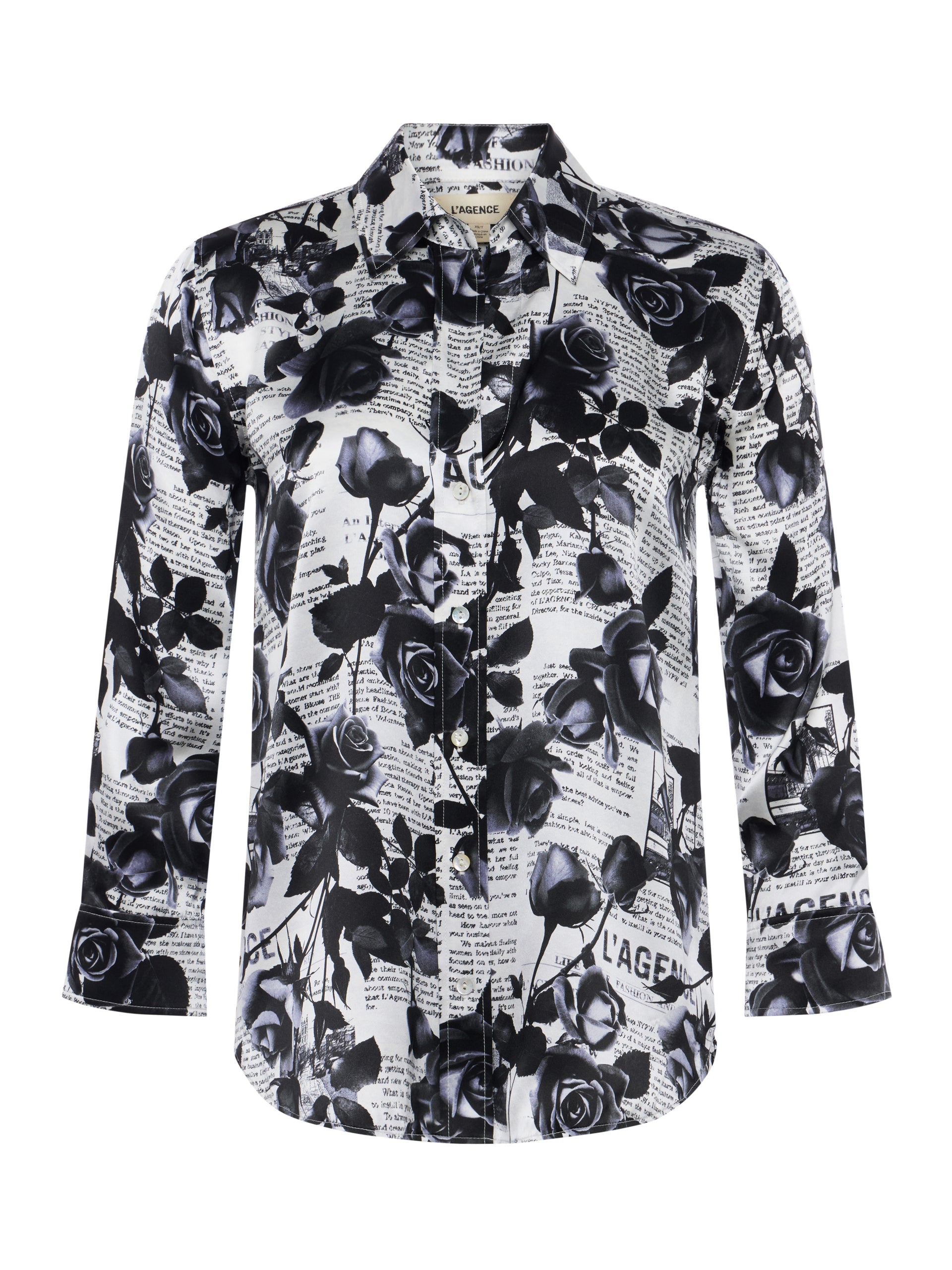 Dani Silk Blouse blouse L'AGENCE Sale