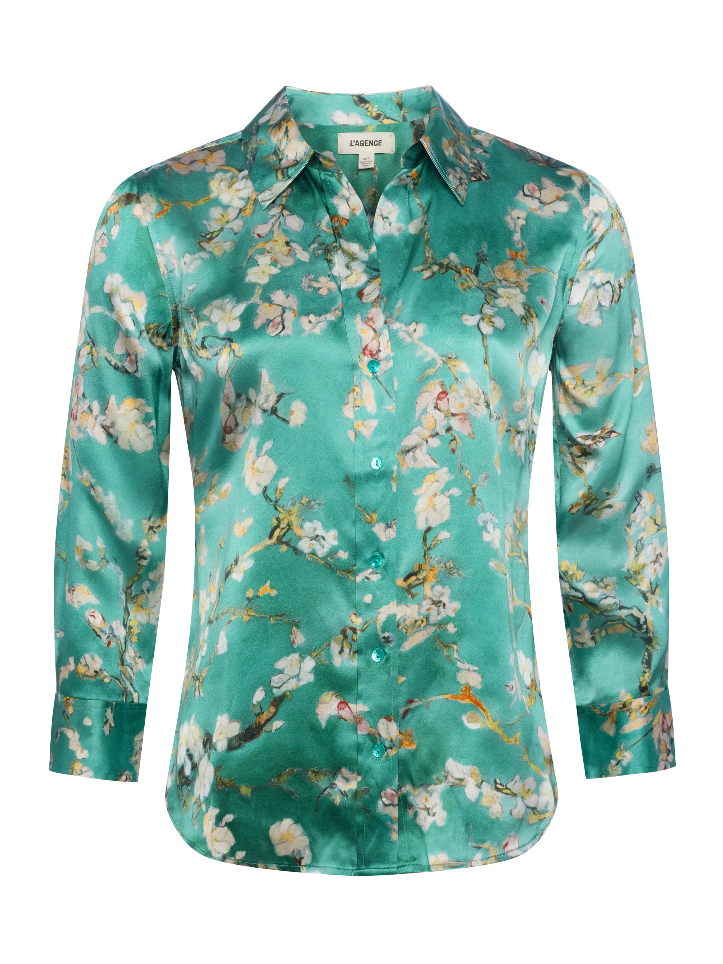 Dani Silk Blouse blouse L'AGENCE