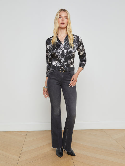 Dani Silk Blouse blouse L'AGENCE   