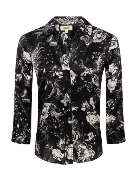 Dani Silk Blouse blouse L'AGENCE Sale