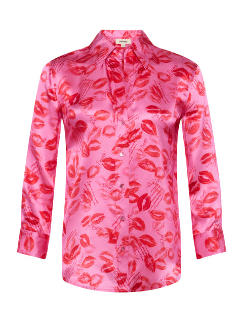 Dani Silk Blouse blouse L'AGENCE Sale