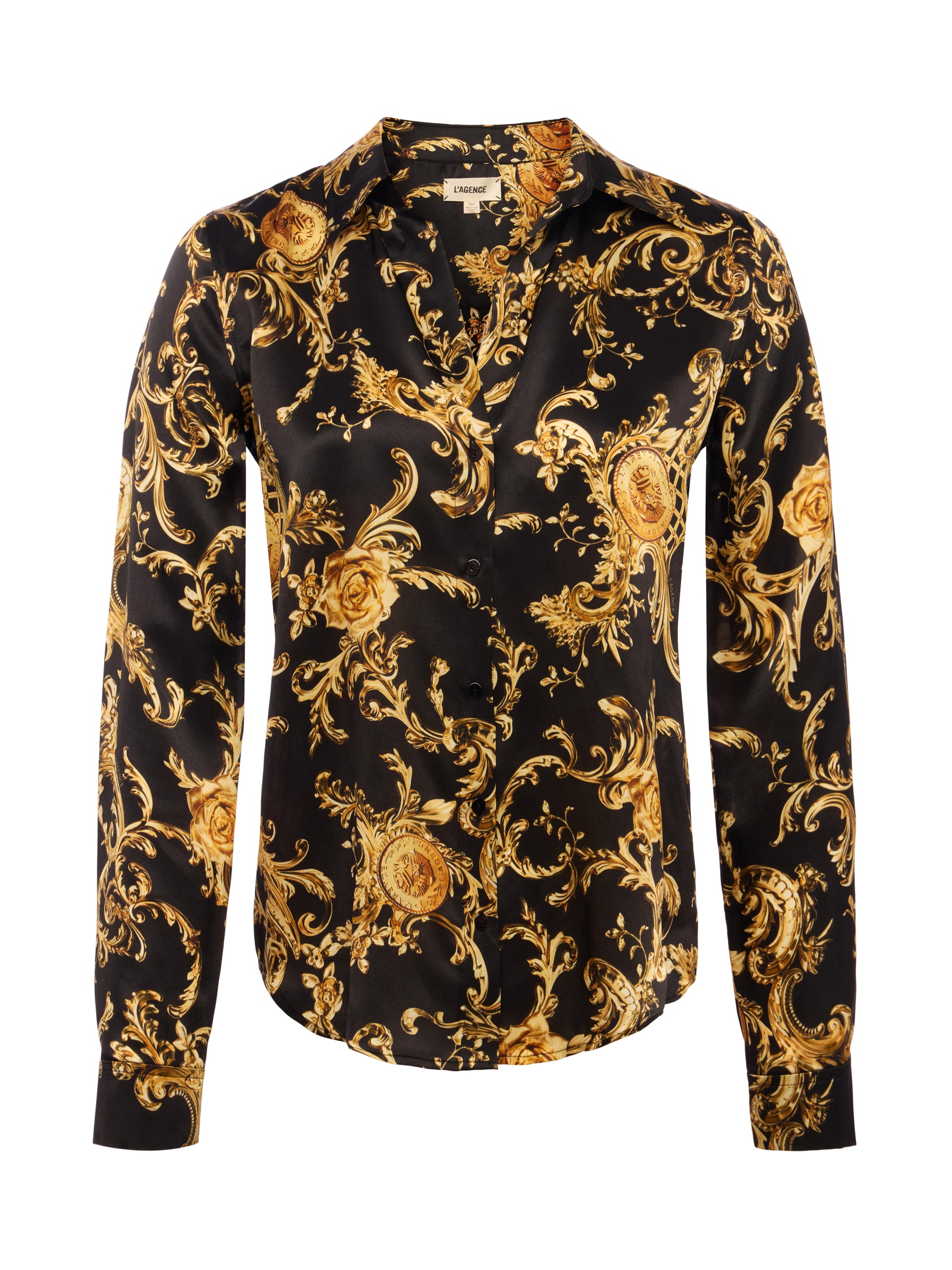 Tyler Silk Blouse blouse L'AGENCE Sale