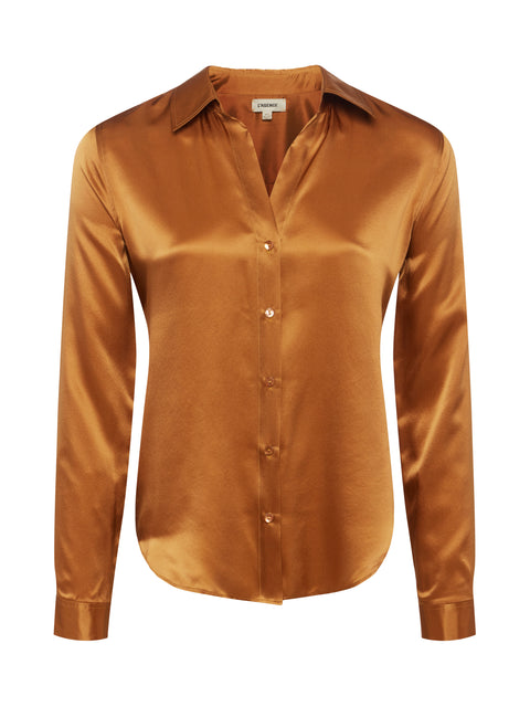 Tyler Silk Blouse blouse L'AGENCE   