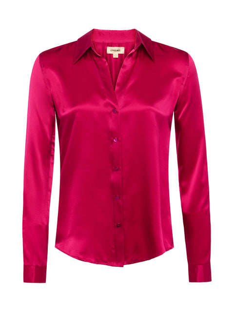 Tyler Silk Blouse blouse L'AGENCE Sale