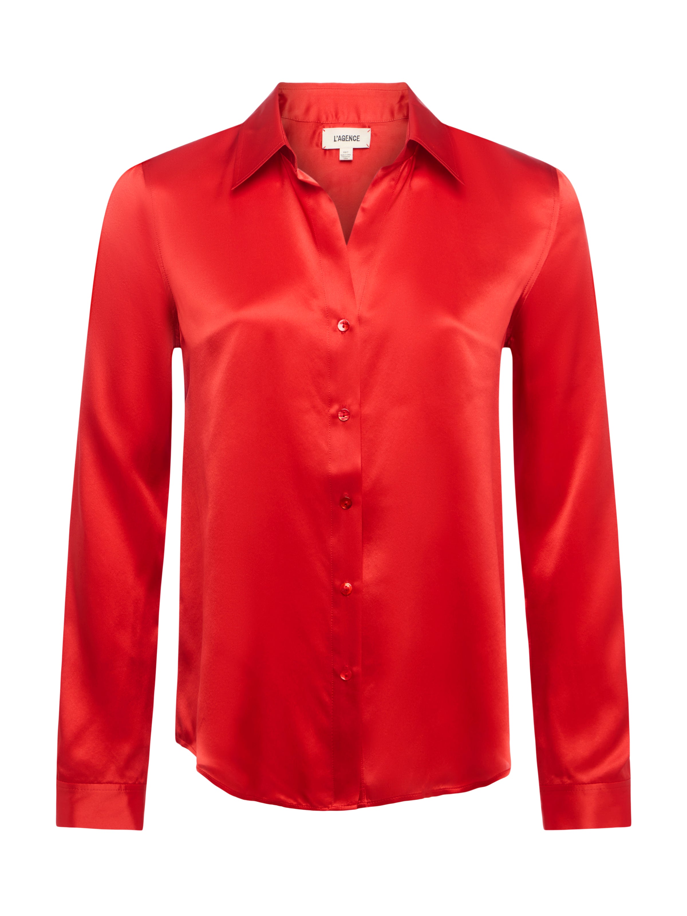 Tyler Silk Blouse IN RUNWAY L'AGENCE