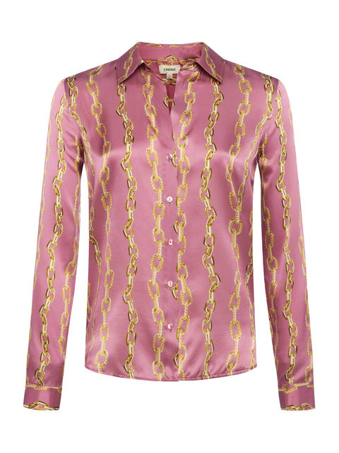 Tyler Silk Blouse blouse L'AGENCE Sale   