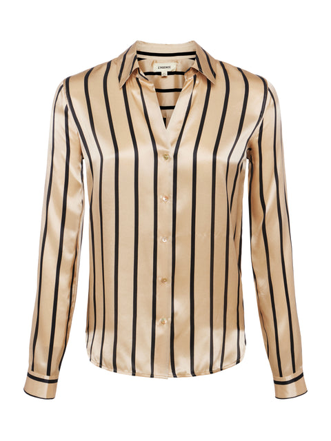 Tyler Silk Blouse blouse L'AGENCE   