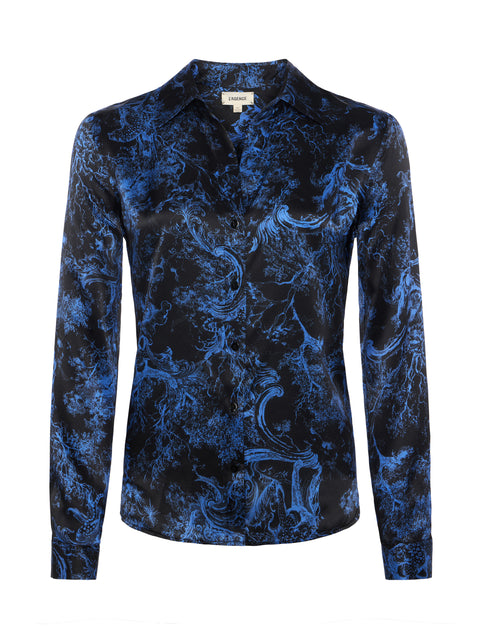 Tyler Silk Blouse blouse L'AGENCE   