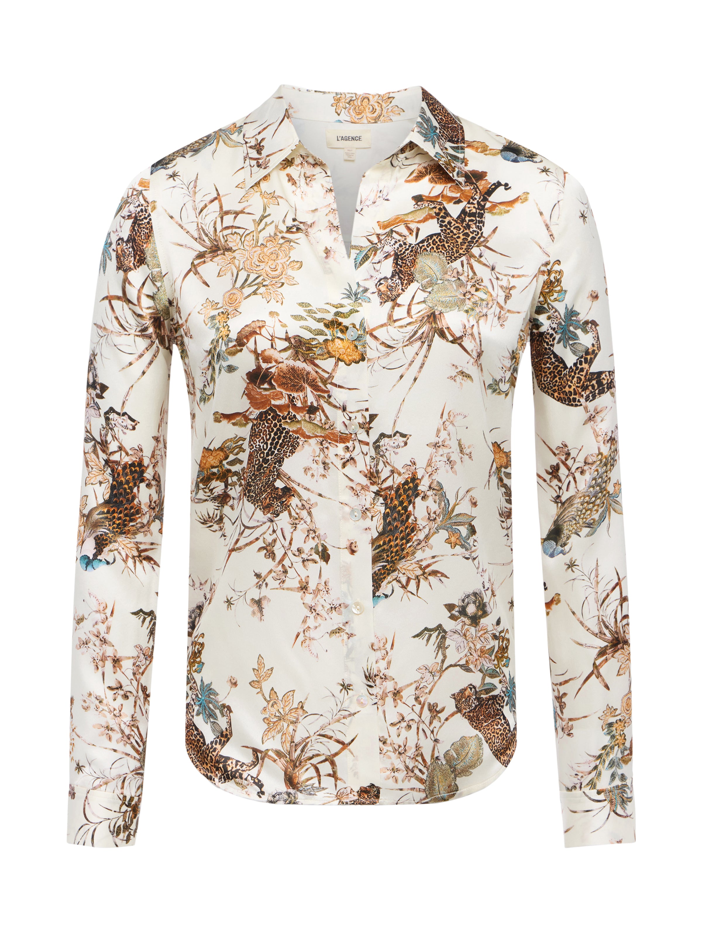 Tyler Silk Blouse blouse L'AGENCE