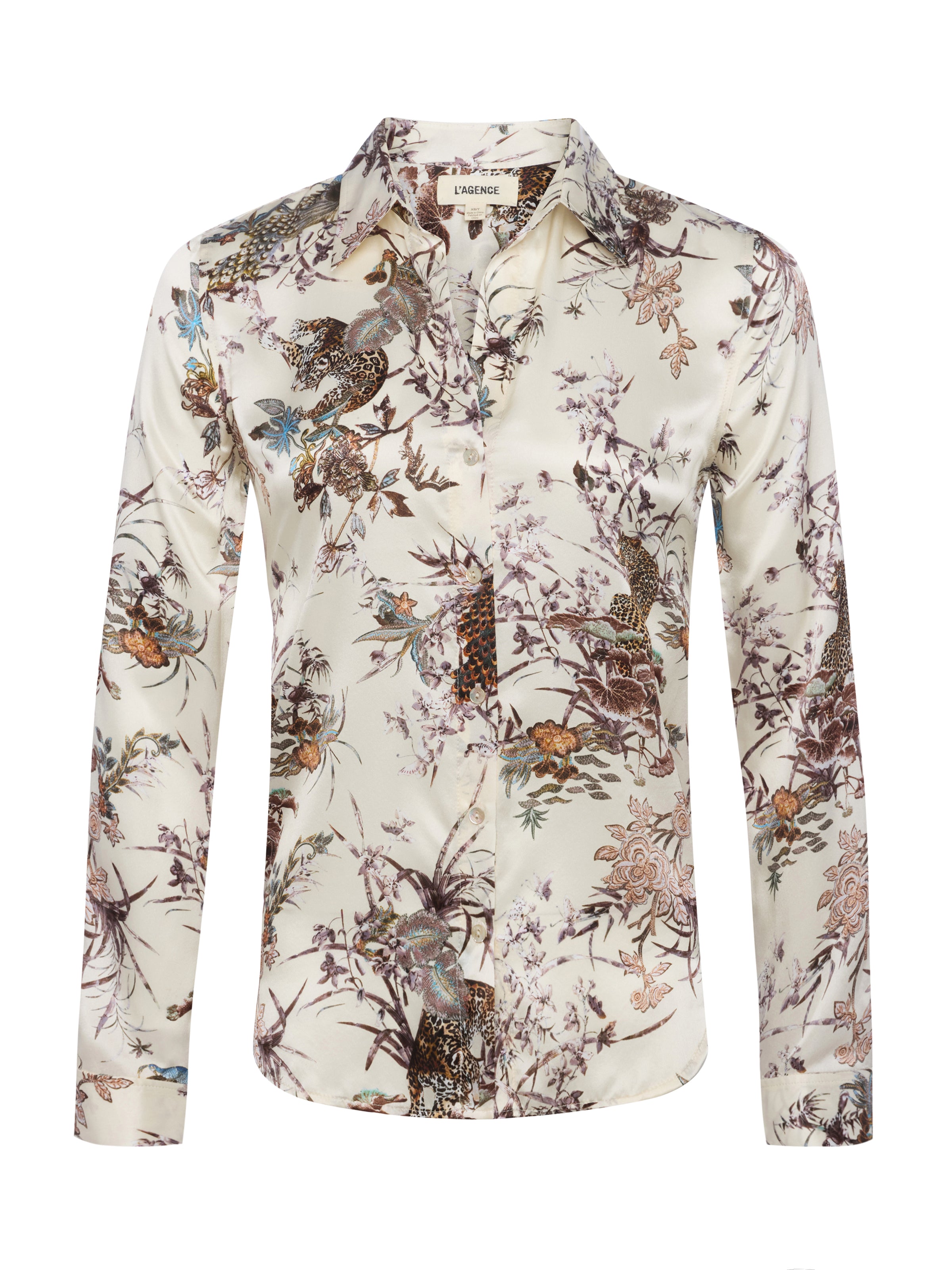 Tyler Silk Blouse blouse L'AGENCE