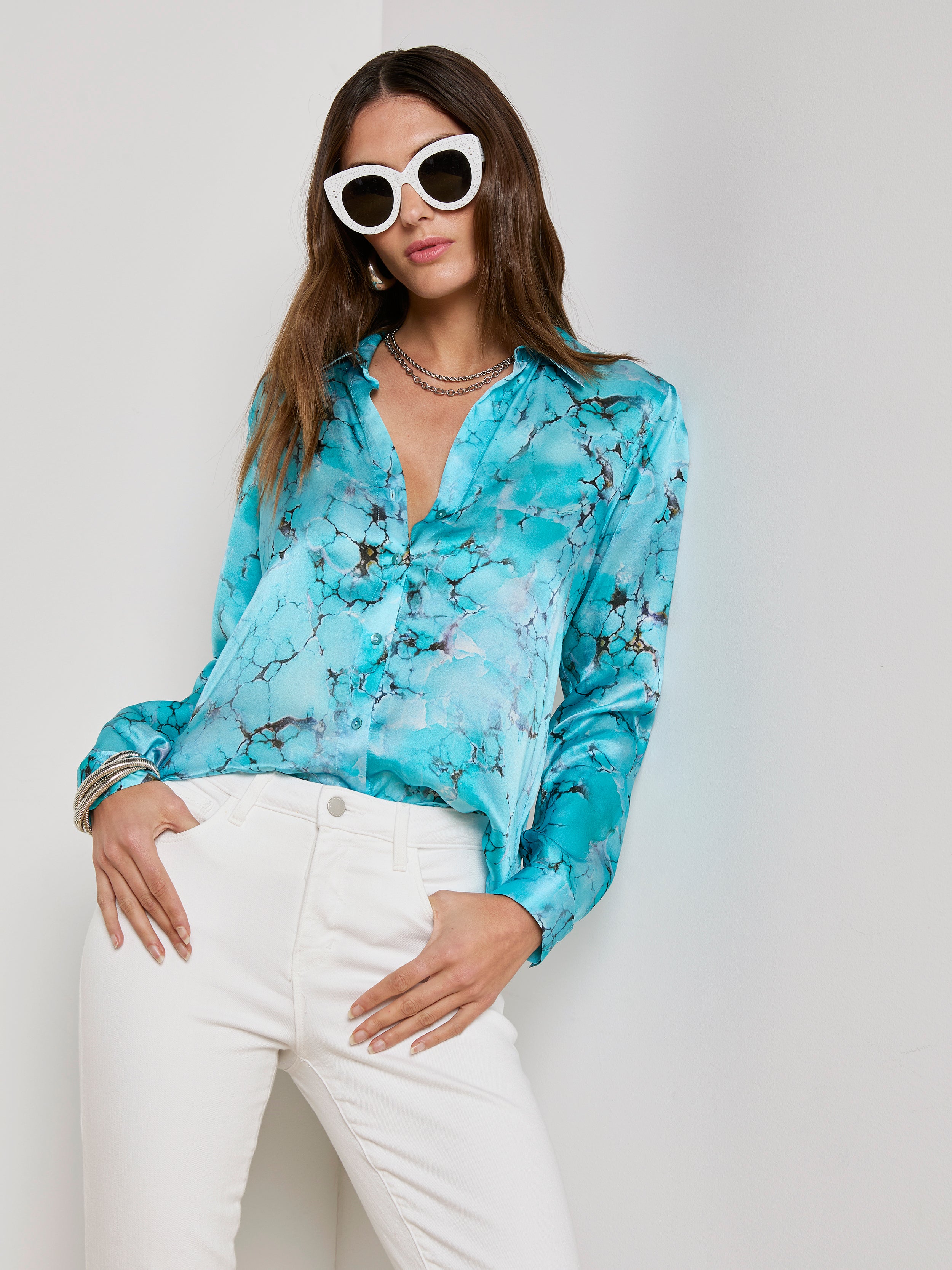 Tyler Silk Blouse