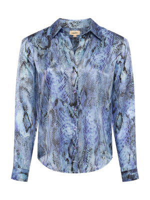 Tyler Silk Blouse blouse L'AGENCE Sale