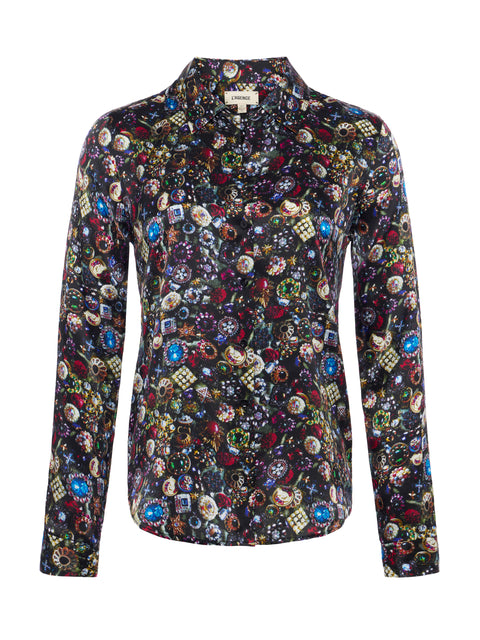 Tyler Silk Blouse blouse L'AGENCE   