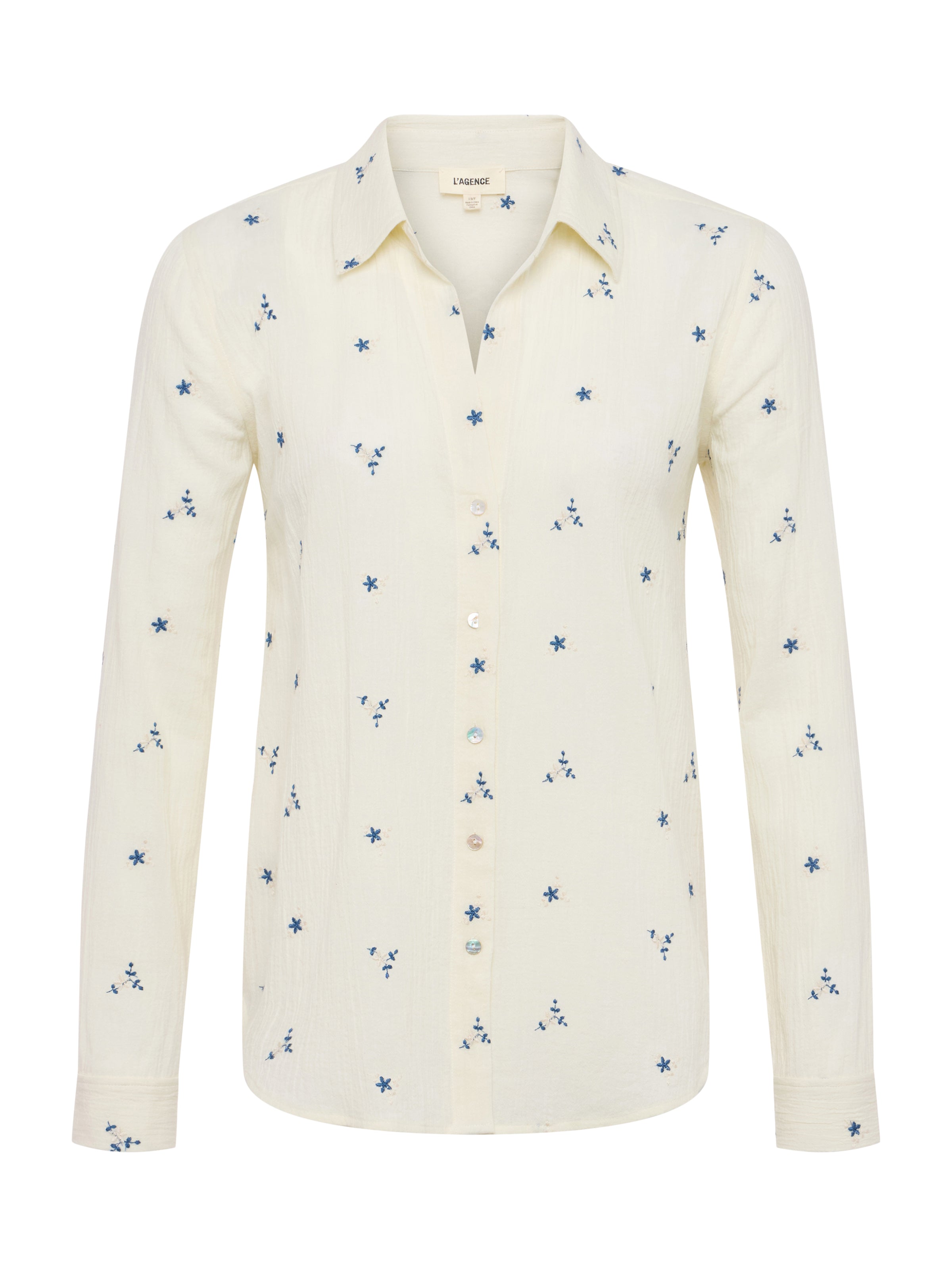 Laurent Embroidered Blouse