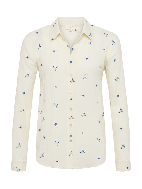 Laurent Embroidered Blouse