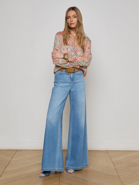 Laurent Paisley Blouse blouse L'AGENCE