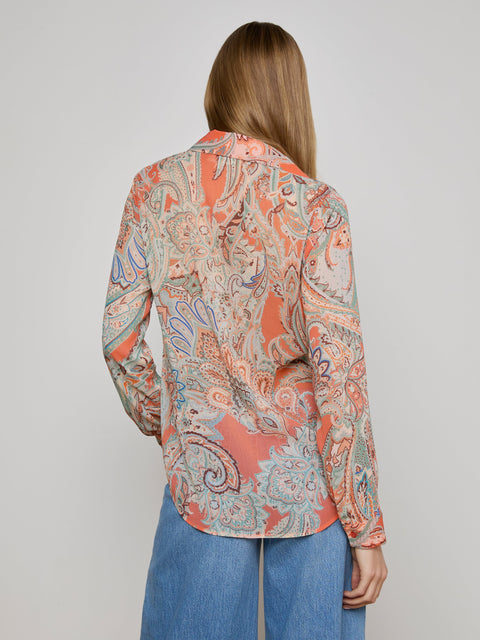 Laurent Paisley Blouse blouse L'AGENCE