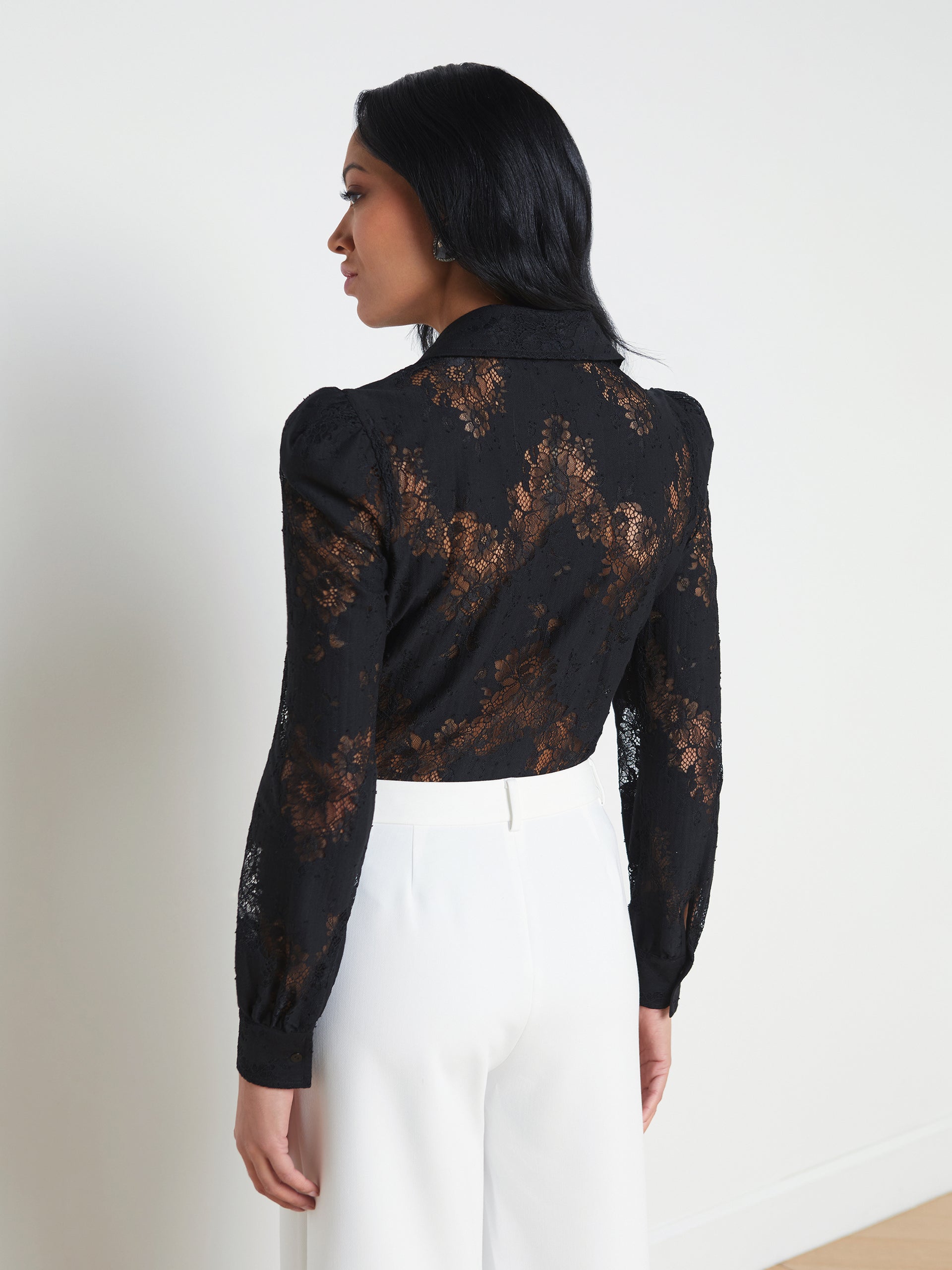 Jenica Lace Blouse blouse L'AGENCE   